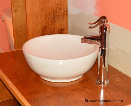 Robinet de salle de bain