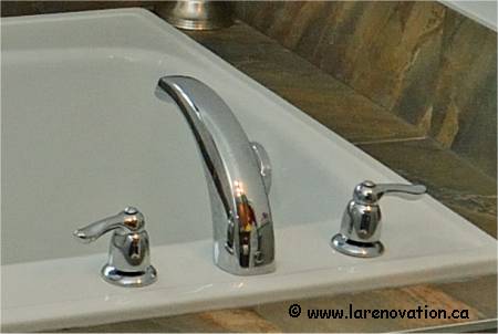 robinets de baignoire