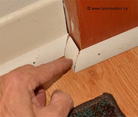 On va ensuite coller l'objet en place