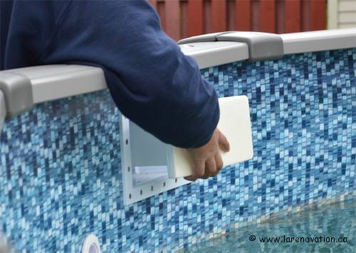 Écumoire De Piscine / Filet De Protection Contre Les Feuilles - Pour Piscines Hors Sol Et Creusées - Kit Avec Tige Télescopique