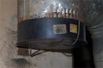 Photo du couvercle pour enlever la poussi�re du ramonage