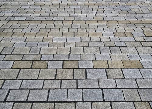 Pavés aux formes différentes