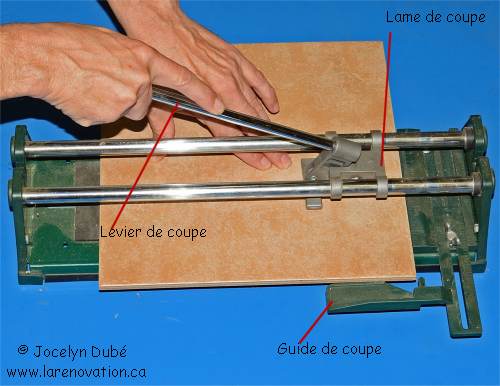 Tra�age de la ligne de coupe