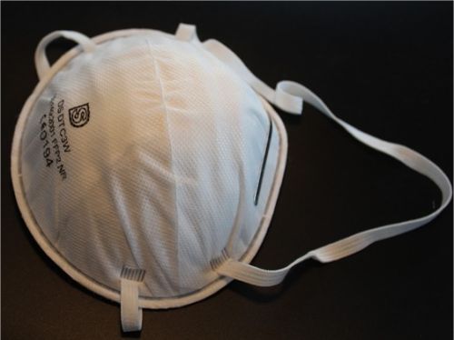 Photo d'un masque respiratoire de sablage