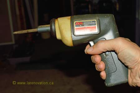 Photo d'un tournevis �lectrique sans fil