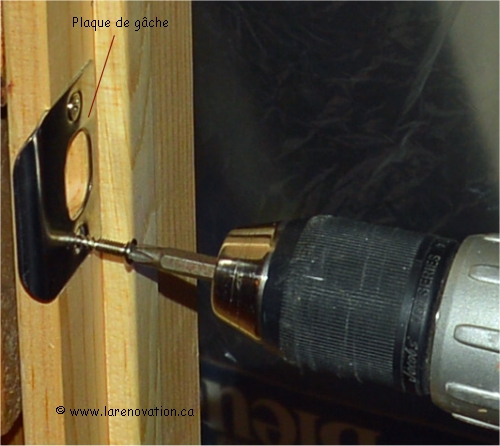 D�visser la plaque de g�che